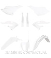 Kit completo de plásticos Polisport de restyling para Yamaha YZ125/250(22/24) color blanco (MX)