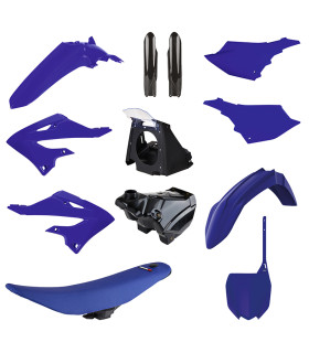 Kit completo de plásticos Polisport de restyling para Yamaha YZ125/250(02/21) 22' style OEM color Azul (MX)