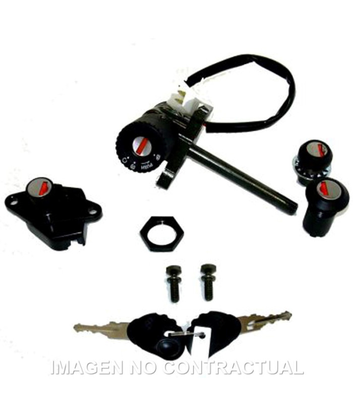 Kit llaves contacto, sillín y guantera Aprilia Arrecife 125