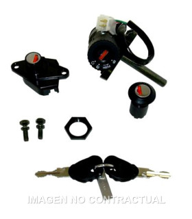 Kit llaves contacto, sillín y guantera Aprilia Sport City 125