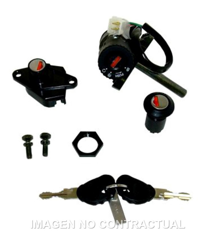Kit llaves contacto, sillín y guantera Aprilia Sport City 125