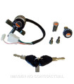 Kit llaves contacto, sillín y guantera Aprilia Scarabeo 4T - Quattro