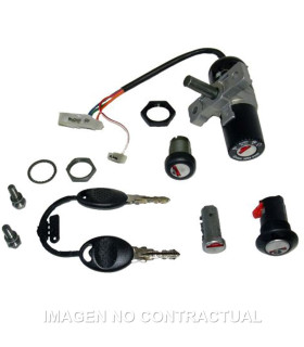 Kit llaves contacto, sillín y guantera Aprilia SR 50