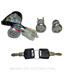 Kit llaves contacto, sillín y guantera Honda Vision