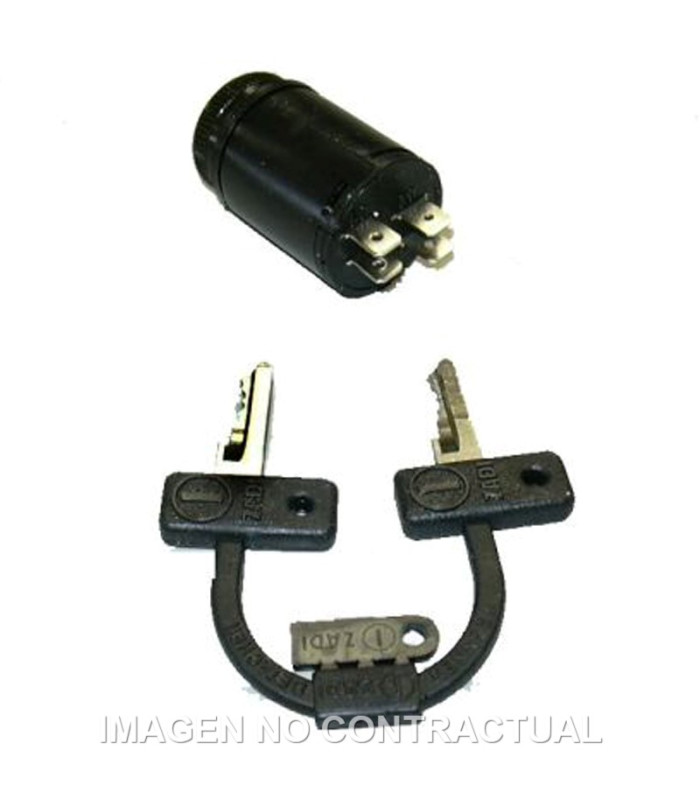 Llave contacto Motocicleta 4 Tomas