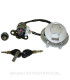 Kit llaves contacto, sillín y depósito Derbi GPR-50
