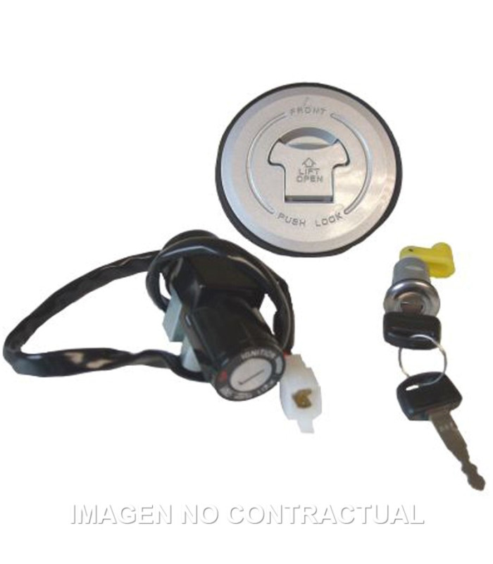 Kit llaves contacto, sillín y depósito Honda CBR 125