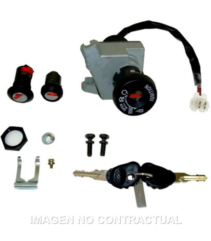 Kit llaves contacto, sillín y guantera Honda Psi 125