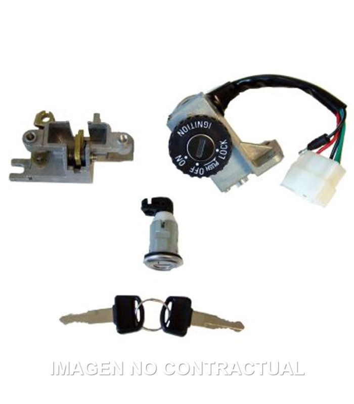 Kit llaves contacto y sillín Kymco Agility 125