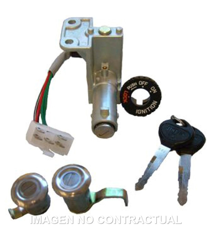 Kit llaves contacto y sillín Kymco Vitality 50