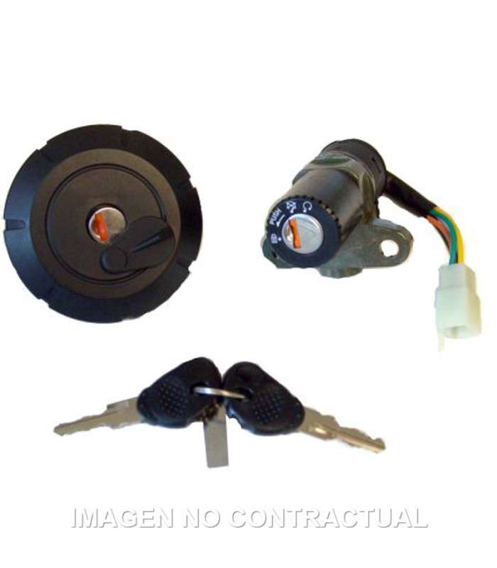 Kit llaves contacto y depósito Yamaha DT 50