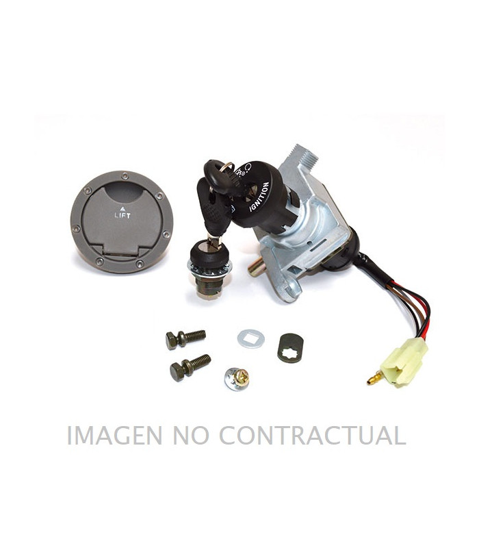 Kit llaves contacto (4 PINS), guantera y depósito YAMAHA AEROX 50