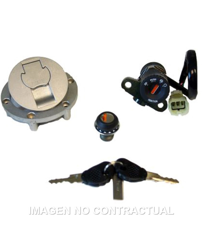 Kit llaves contacto, sillín y depósito KTM Duke