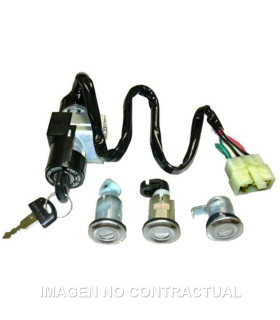 Kit llaves contacto, sillín y guantera Honda SJ Bali 50
