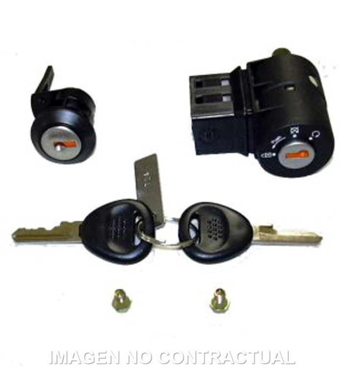 Kit llaves contacto y sillín Peugeot Buxy 50