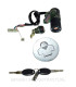 Kit llaves contacto, sillín y depósito Peugeot 50 XP6