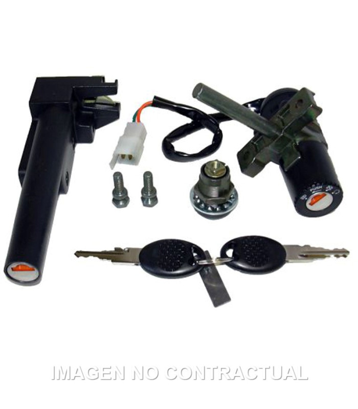 Kit llaves contacto, sillín y guantera Aprilia leonardo125 ST