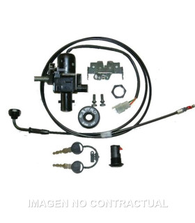 Kit llaves contacto, sillín y guantera Aprilia Scarabeo 125