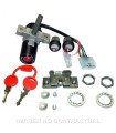 Kit llaves contacto, sillín y guantera Derbi Predator 50