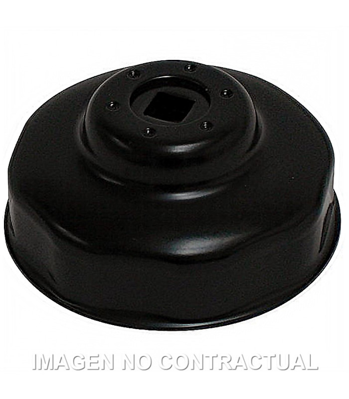 Llave filtro aceite 76 mm - 8