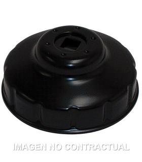 Llave filtro aceite 76 mm - 12