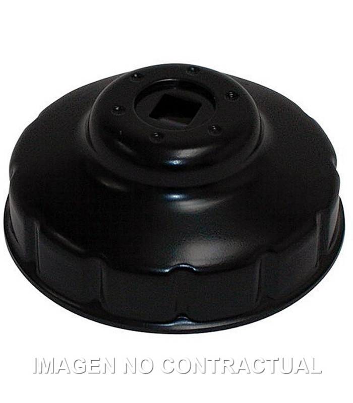 Llave filtro aceite 76 mm - 12