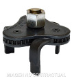 Llave filtro de aceite con brida acero