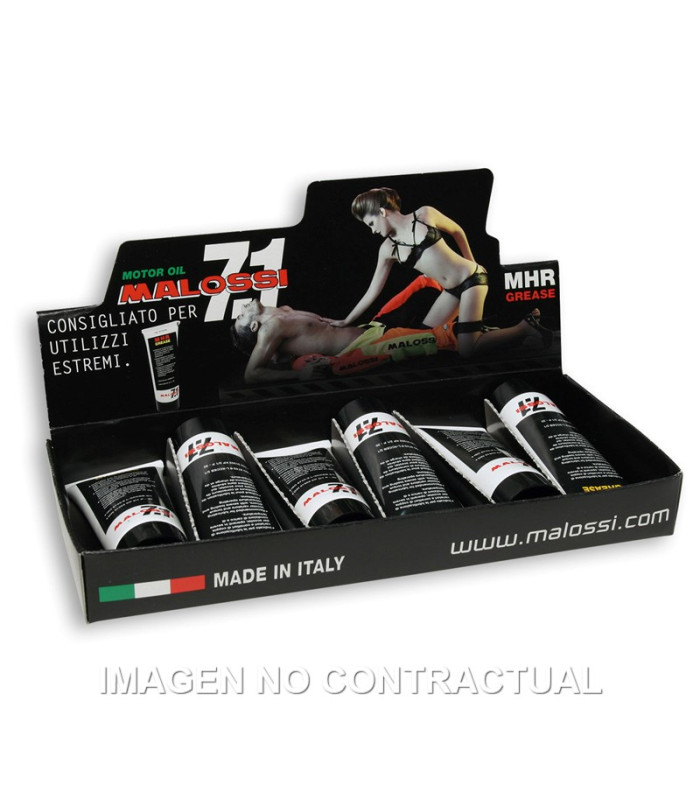6 tubos de Grasa lubricante 7.1 MHR grease GR.40 Malossi