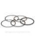Segmentos Malossi acero D.49 Piaggio Liberty 50 4T