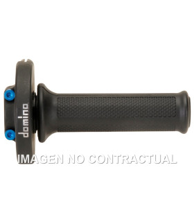Mando Gas Domino con puño negro