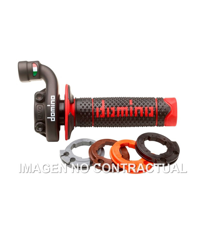 Mando gas Domino KRK Evo con puños