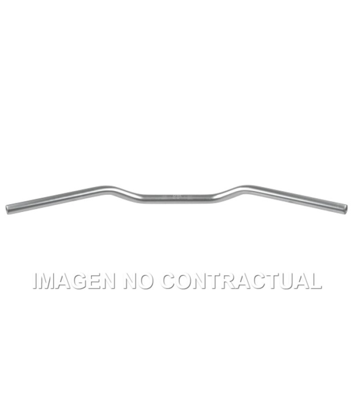 Manillar TRW Aluminio 22 mm Superbike Plata