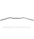Manillar TRW Aluminio 22 mm Superbike Plata mate
