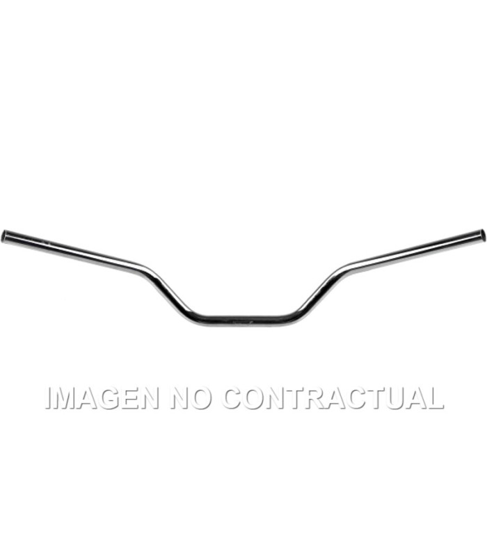 Manillar TRW Acero 22 mm Classic High cromado