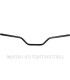 Manillar TRW Acero 22 mm Classic High negro