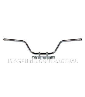 Manillar TRW acero 22 mm Touring High cromado