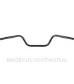 Manillar TRW acero 22 mm Touring Low negro