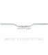 Manillar TRW acero 22 mm Speedfighter plateado
