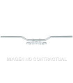 Manillar TRW acero 22 mm Speedfighter plateado
