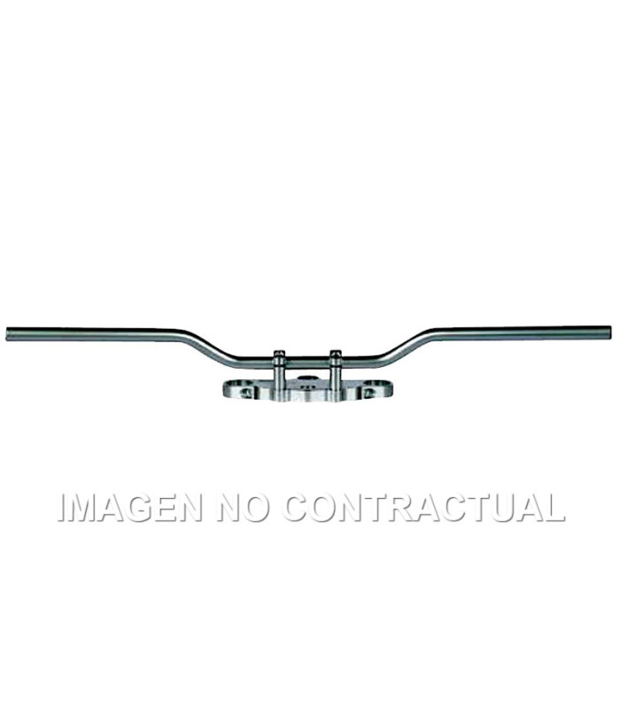 Manillar TRW acero 22 mm Speedfighter cromado
