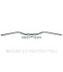 Manillar TRW acero 22 mm Superbike Sportive plateado