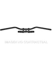 Manillar TRW acero 22 mm Superbike Sportive negro