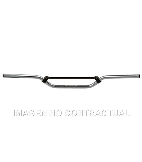 Manillar Aluminio 22 MM Off-Road Titanio High