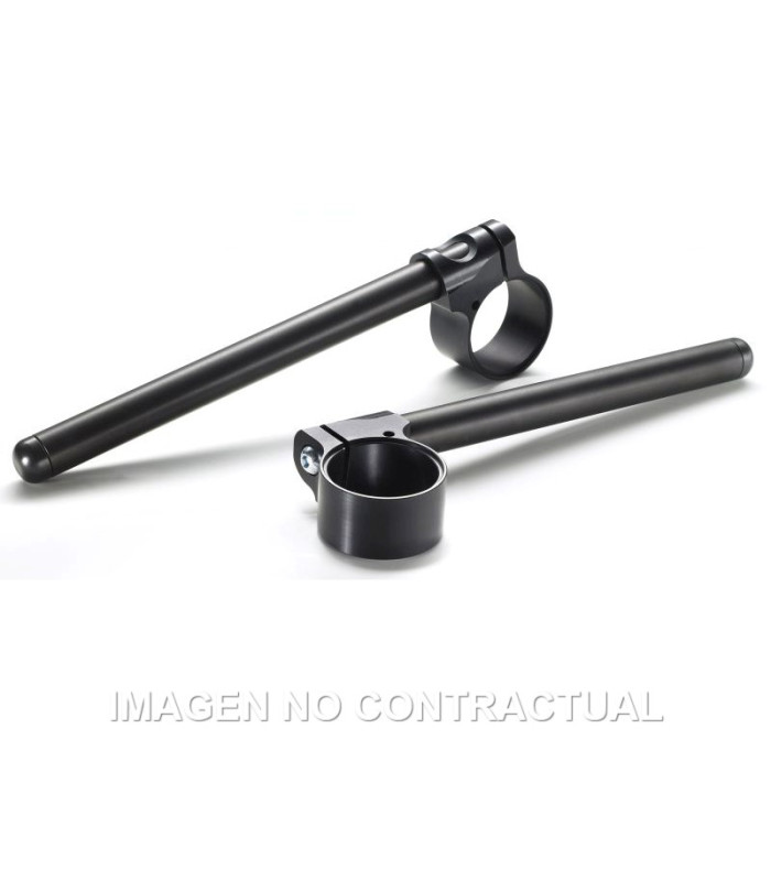 Semi manillar TRW Racing Negro 45 mm