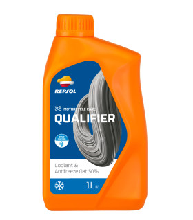 BOTELLA REPSOL QUALIFIER COOLANT & ANTIFREEZE OAT 50% 1L