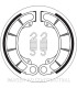 Mordaza de freno SBS P2207