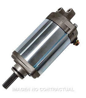 Motor de arranque Suzuki GSX R Hayabusa 1300 12V - 9 Dientes - Rotación izquierda - Engranaje largo 33 mm.
