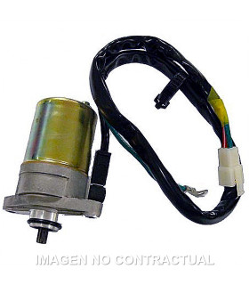 Motor Arranque 12V - 10 Dientes - Rotación Izquierda - Con Cable