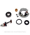 Kit revisión motor de arranque con portaescobillas - con 2 escobillas - con retén, cojinete y arandelas Suzuki
