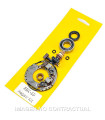 Kit revisión motor de arranque con portaescobillas - con 2 escobillas - con retén, cojinete y arandelas Cagiva-Ducati